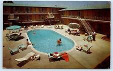 INGLEWOOD, CA California ~ PARK-HILLCREST MOTEL 1970 Roadside Postcard picture