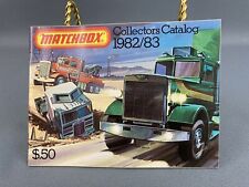 Vintage 1982/83 Matchbox Collectors Catalog - 50 Color Pages - Brand New picture