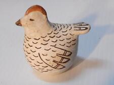 XTRA NICE VINTAGE ACOMA SKY CITY INDIAN POTTERY CHICKEN / ROOSTER FIGURAL POT - picture