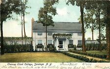 c1906 Printed Postcard; Chancey Olcott Cottage, Saratoga NY Posted picture