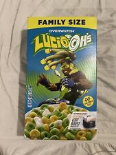 Kellogg's Family Sized Overwatch Lucio-Oh's Cereal 2018-19 Unopened Expired picture