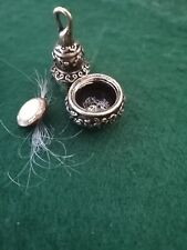 Antique Haunted Witches Pendant, Brass Gourd, Protection Necklace picture