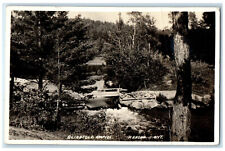 1939 Blindfold Rapids Kenora Ontario Canada Missent RPPC Photo Postcard picture