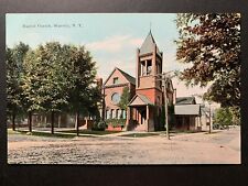 Postcard Waverly NY - c1910s Baptist Church picture