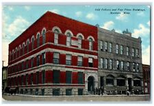 1914 Odd Fellows Free Press Buildings Exterior View Mankato Minnesota Postcard picture