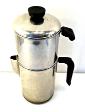 Vintage Pre-1968 REVERE WARE Drip-O-Lator 8 Cup Coffee Pot Copper Clad Bottom picture