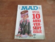 MAD MAGAZINE #72 JULY 1962 HIGHER GRADE 10TH ANNIVERSARY SPECIAL picture