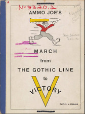 85 Page 1945 WWII Ammo Joe's March from the Gothic Line to Victory Italy on CD picture
