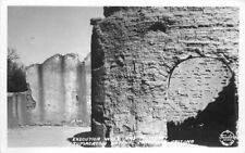 Arizona Execution Wall Mortuary Tumacacori Monument Frasher 1920s Postcard 8357 picture