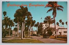 Postcard Greetings From Everglades City Florida 1971 picture