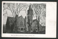 Mary Lyon Hall Mount Holyoke College S Hadley MA undivided back postcard 1900s picture