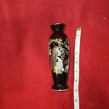 Vintage Japanese Black Vase picture