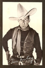 TIM Mc COY POSTCARD VINTAGE 1930s  REAL PHOTO CARD picture