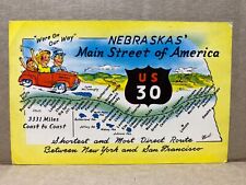 Greetings from Nebraska The Cornhusker State Chrome Postcard 320 picture