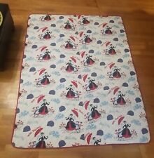 Vintage Walt Disney Production 1964 Mary Poppins Handmade Blanket 72 x 55 picture