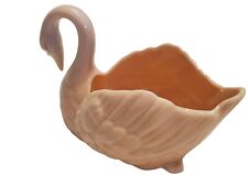 Lenox Pink/Peach Porcelain Swan Trinket Dish picture