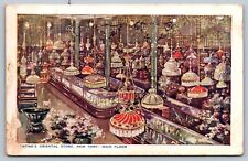 1908 INTERIOR VANTINES ORIENTAL STORE NEW YORK postcard picture