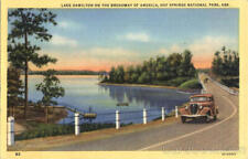 Lake Hamilton On The Broadway Of America,Hot Springs National Park Postcard picture