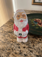 Vintage Santa toy squeaker doll plastic kitsch Christmas mid century picture