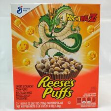 🐉🟠New Limited Edition Reese’s Puffs Dragonball Z Cereal Shenron 2 Boxes Sealed picture