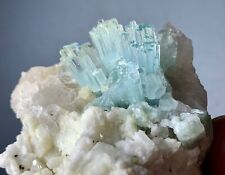 749 Cts Beautiful Terminated Aquamarine Crystals bunc Specimen @ skardu Pakistan picture