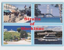 Postcard Straits of Mackinac Michigan USA picture