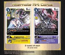 Digimon Alt Art Cards [PB-14: ST10-05 Angewomon & ST10-12 LadyDevimon] picture