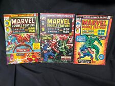 MARVEL DOUBLE FEATURE #2, #4 & #8 VERY NICE BOOKS GET THEM NOW MAKE OFFER picture