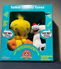 Vintage Talking’  Looney Tunes Sylvester & Tweety New in box picture