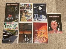 RICH TOMMASO Signed DARK CORRIDOR ISSUES #1-7 picture