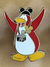 2009 Disney Pins Club Penguin Mystery Collection My First Visit Tourist picture