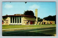 Holyoke MA, Church The Blessed Sacraments, Massachusetts Vintage Postcard picture