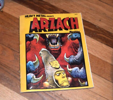 Heavy Metal presents ARZACH graphic novel MOEBIUS 1st US ed. 1977 comic book picture
