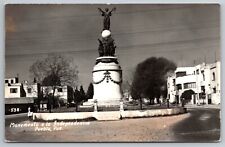 Independence Monument. Puebla. Mexico Real Photo Postcard. RPPC picture