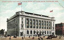 c1910 US Custom House Post Office Court House Cleveland Ohio OH P551 picture