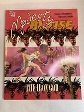 Modesty Blaise The Iron God First Edition 1989 picture