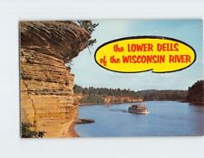 Postcard Lower Dells of the Wisconsin River Wisconsin USA picture