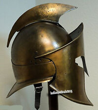 Medieval Armor Spartan 300 'Rise of an Empire' Helmet W/ Plume Christmas Gift picture