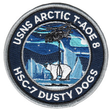 HSC-7 DUSTY DOGS USNS ARCTIC T-AOE 8 PATCH picture