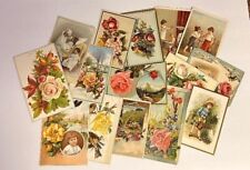 Victorian Trade cards lot - 15 cards picture