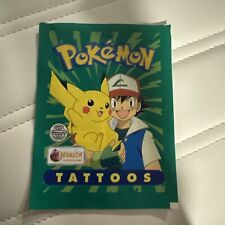 pokémon topps tattoo pack picture