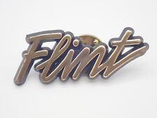 Flint Gold Tone Vintage Lapel Pin picture