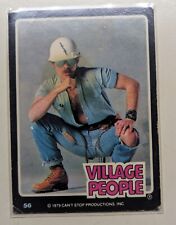 1979 Donruss VILLAGE PEOPLE Trading Card David Hodo #56 picture
