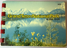 Grand Teton National Park in Full Color Flip Book, spiral binding, 8 photos, M30 picture