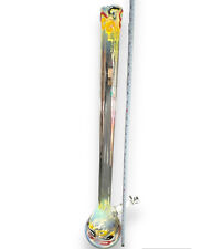 34” INCH WATER PIPE BEAKER BONG TALL TOBACCO HOOKAH HEAVY GLASS LONG 18M picture