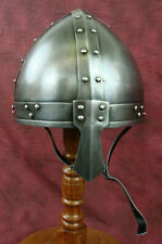 Medieval Knight Nasal Helmet LARP Reenactment Warrior replica Cosplay Armor picture