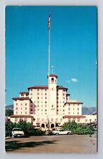 Colorado Springs Colorado-CO, Broadmoor Hotel, Antique Vintage Souvenir Postcard picture