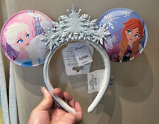 2023 Hong Kong Disney Frozen Elsa Anna Loungefly Mickey Ears Minnie Headband picture