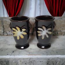 Collectible Occupied Japan Signed Salesman Sample Ceramic Vases 1940s-1950s  2.7 picture
