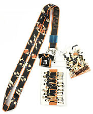 *NEW* Haikyuu Team 10 Lanyard with ID Holder and Charm picture